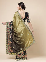 Thumbnail for Kalini Floral Embroidered Saree - Distacart