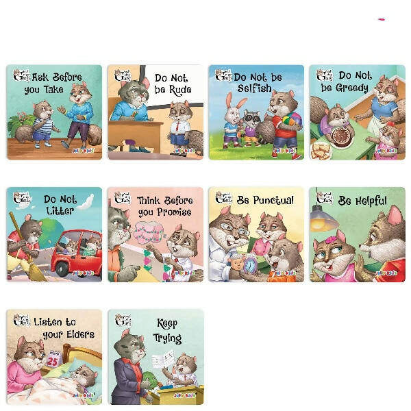 Jolly Kids Good Going Gary Character Building English Short Story Books (Set of 10) | Motivational Story Books for Kids - Distacart