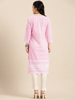 Thumbnail for Sangria Women Ethnic Motifs Embroidered Kurta - Distacart