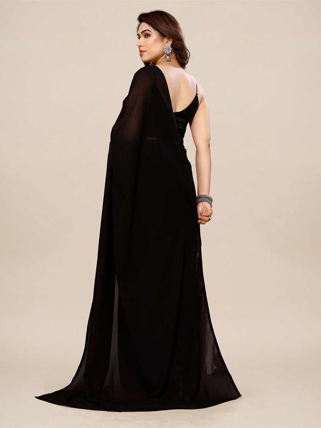 Kalini Pure Georgette Saree - Distacart