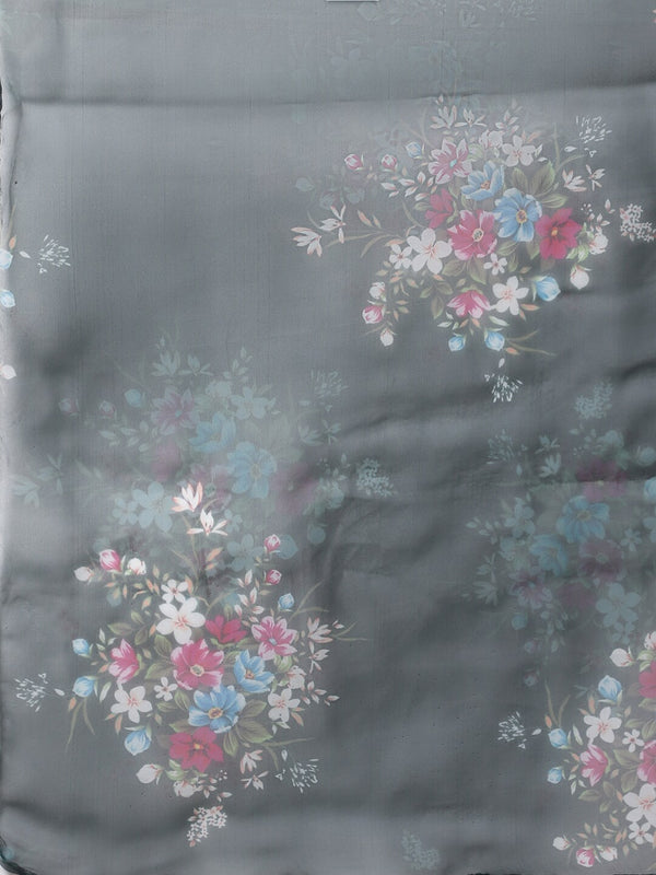 Kalini Ethnic Motifs Yoke Design Thread Work A-Line Kurta with Trousers & With Dupatta - Distacart