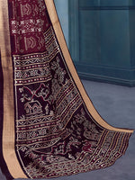 Thumbnail for Kalini Warli Printed Sambalpuri Saree - Distacart