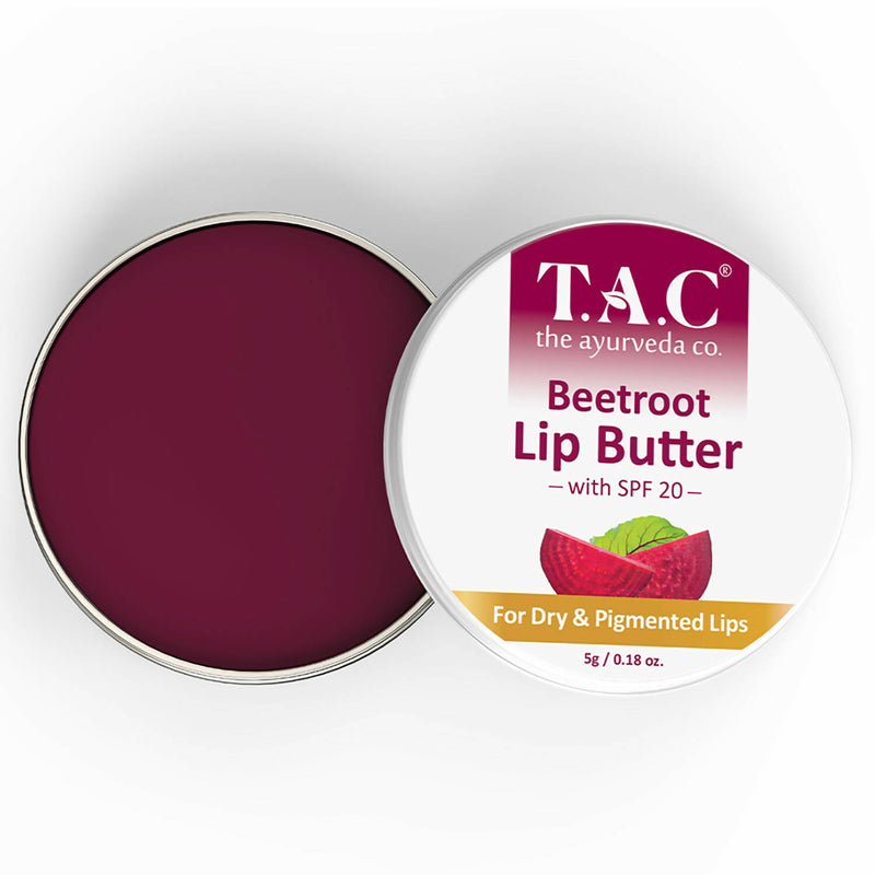 TAC - The Ayurveda Co. Beetroot Lip Balm - Distacart