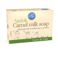 Thumbnail for Aadvik Camel Milk Soap With Neem & Tulsi