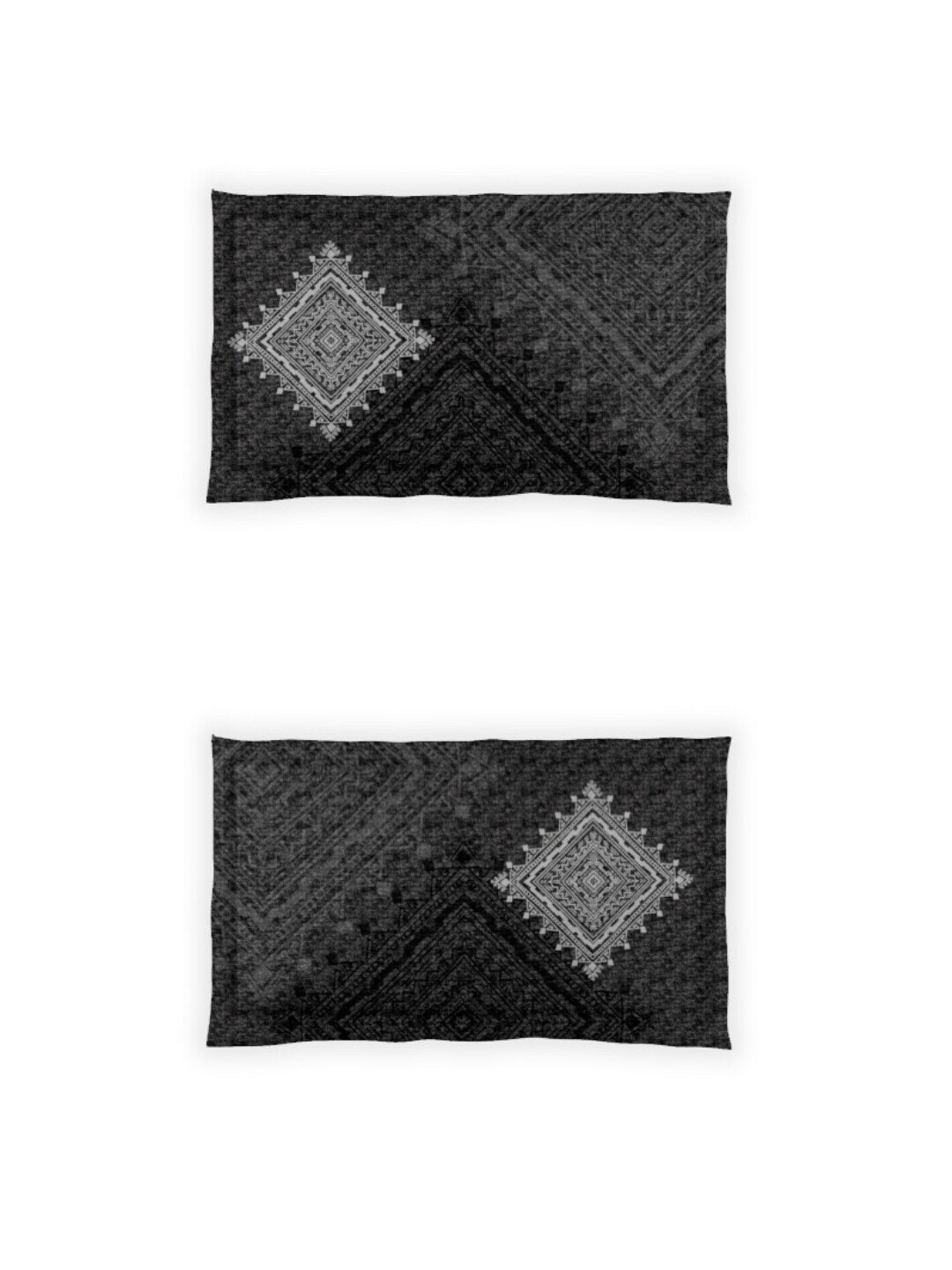 DDecor Live Beautiful Black & White 140 TC Cotton King Bedsheet & 2 Pillow Covers - Distacart