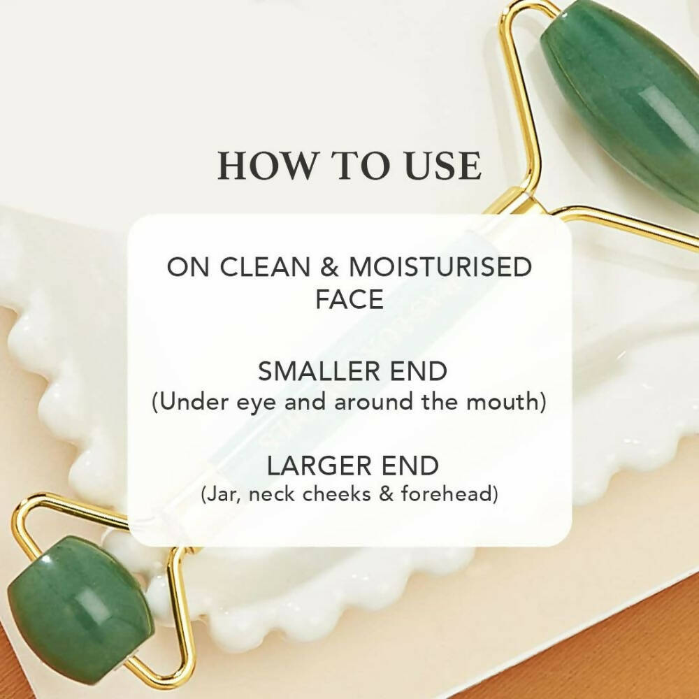 Ras Luxury Oils Jade Facial Roller - Distacart