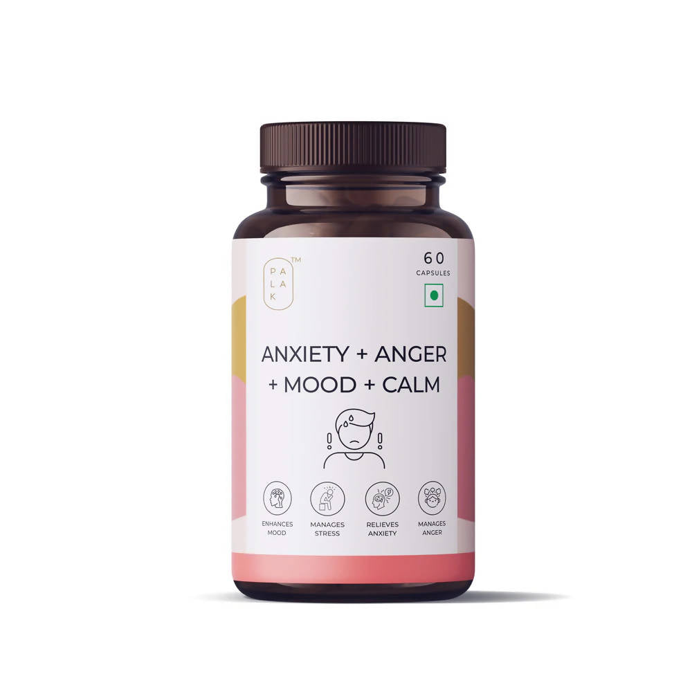 Palak Notes Anxiety + Anger + Mood + Calm Capsules