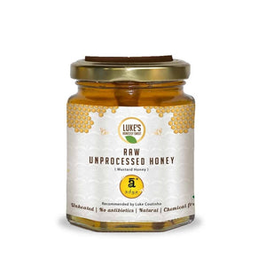 Adya Organics Raw Unprocessed Mustard Honey