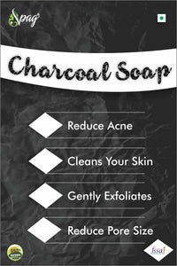 Thumbnail for Spag Herbals Charcoal Handmade Soap For Men - Distacart