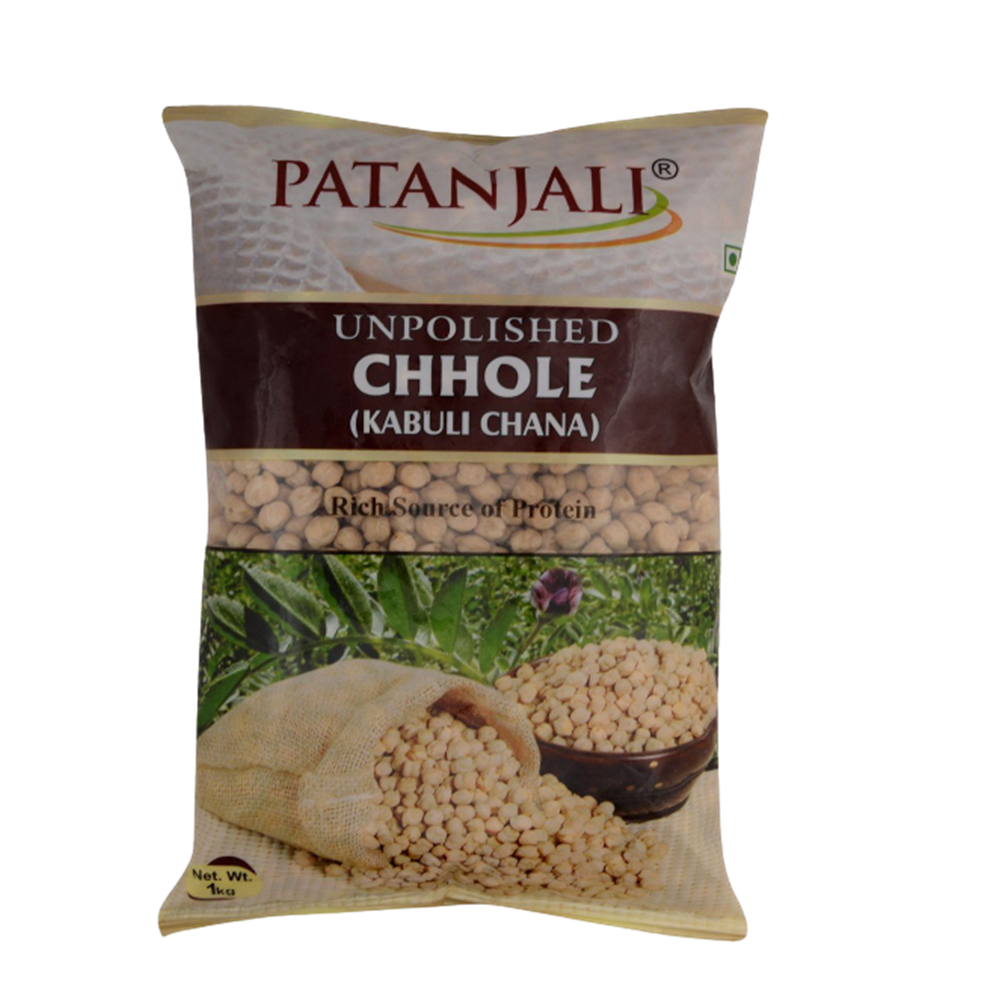 Patanjali Unpolished Chhole (Kabuli Chana) - Distacart