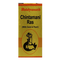 Thumbnail for Baidyanath Chintamani Ras with Gold - 10 Tablets
