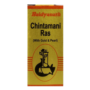 Baidyanath Chintamani Ras with Gold - 10 Tablets