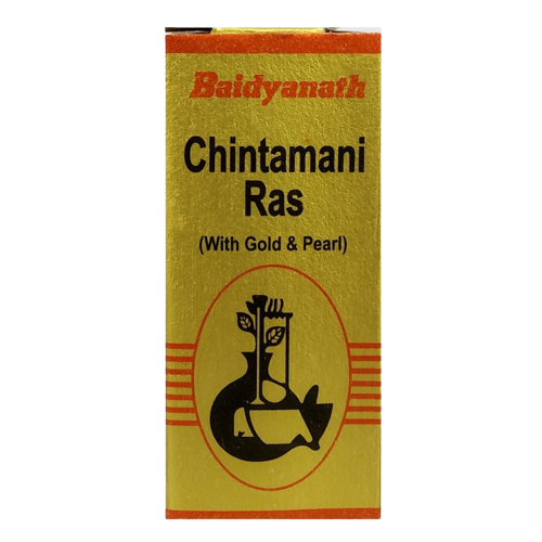 Baidyanath Chintamani Ras with Gold - 10 Tablets