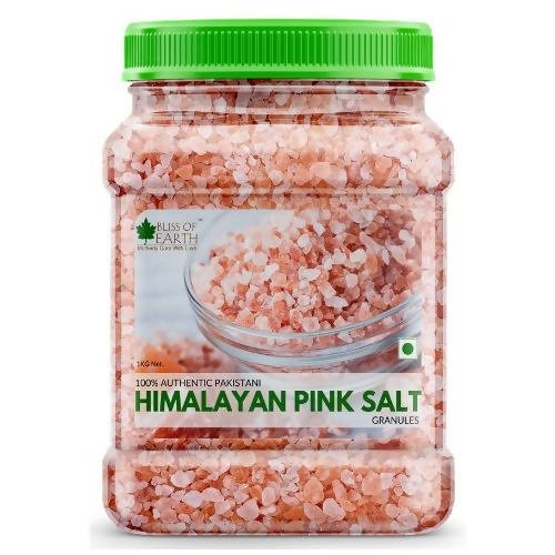Bliss of Earth Pure Himalayan Pink Salt Granules - Distacart