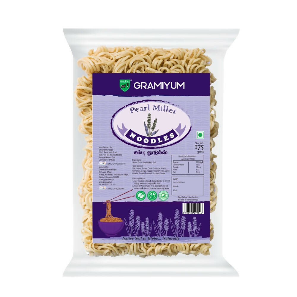 Gramiyum Pearl Millet Noodles – Kambu Noodles - Distacart