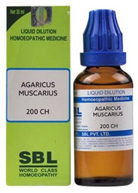 Thumbnail for SBL Homeopathy Agaricus Muscarius Dilution