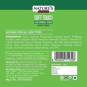 Nature's Essence Soft Touch Aloe Vera Hair Removal Cream - Distacart