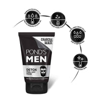Thumbnail for Men Charcoal Blackhead Removal Detox Peel Off Mask