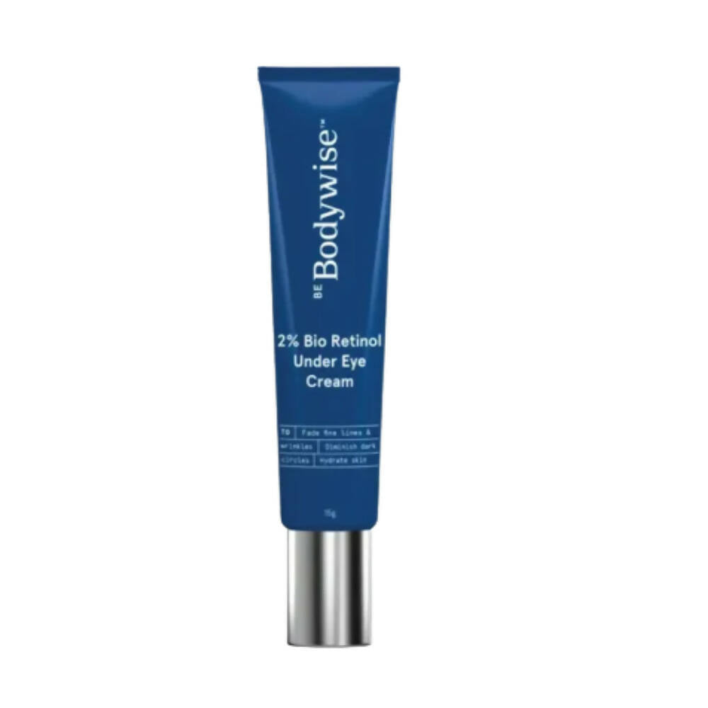 BeBodywise 2% Bio Retinol Under Eye Cream for Dark Circles, Fine Lines & Wrinkles - Distacart