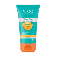 Thumbnail for VLCC Clear Tan Fruits Face Pack with Cucumber Extract