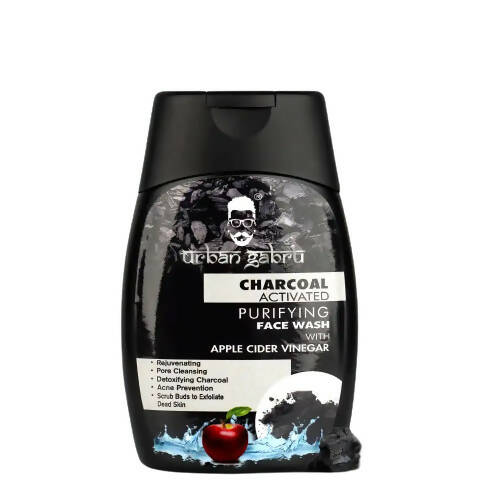 Urbangabru Activated Charcoal Face Wash for Men - Distacart