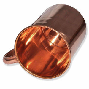 Copper Mug , 500ml - Set of 2 - Distacart