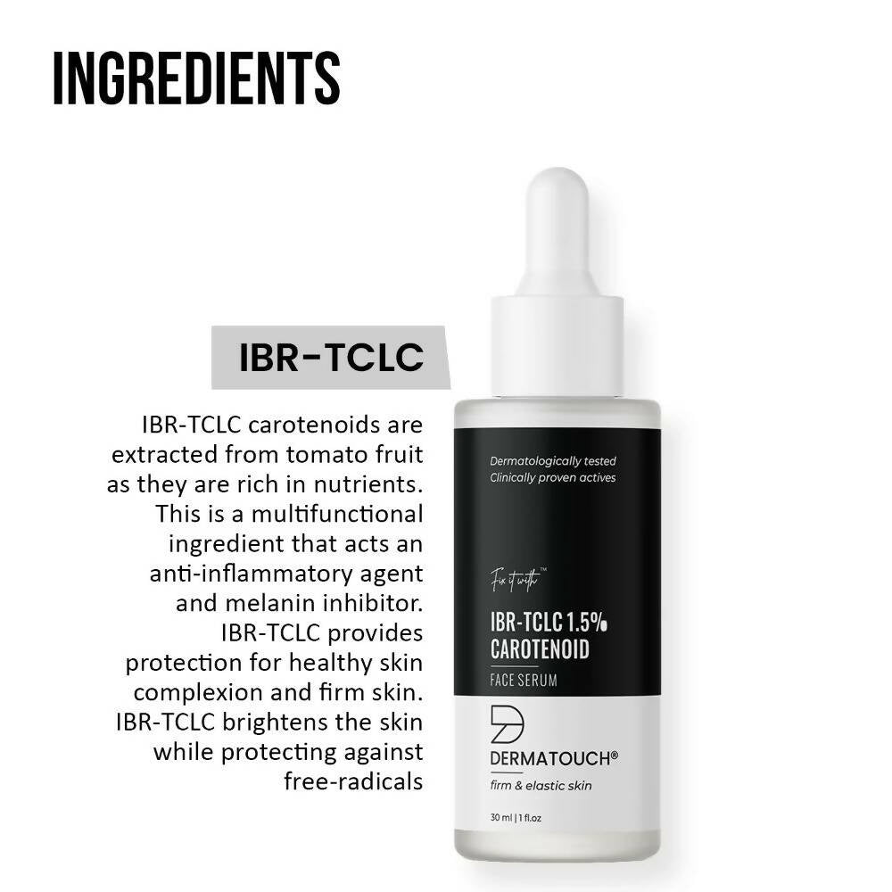 Dermatouch IBR-TCLC 1.5% Carotenoid Face Serum - Distacart