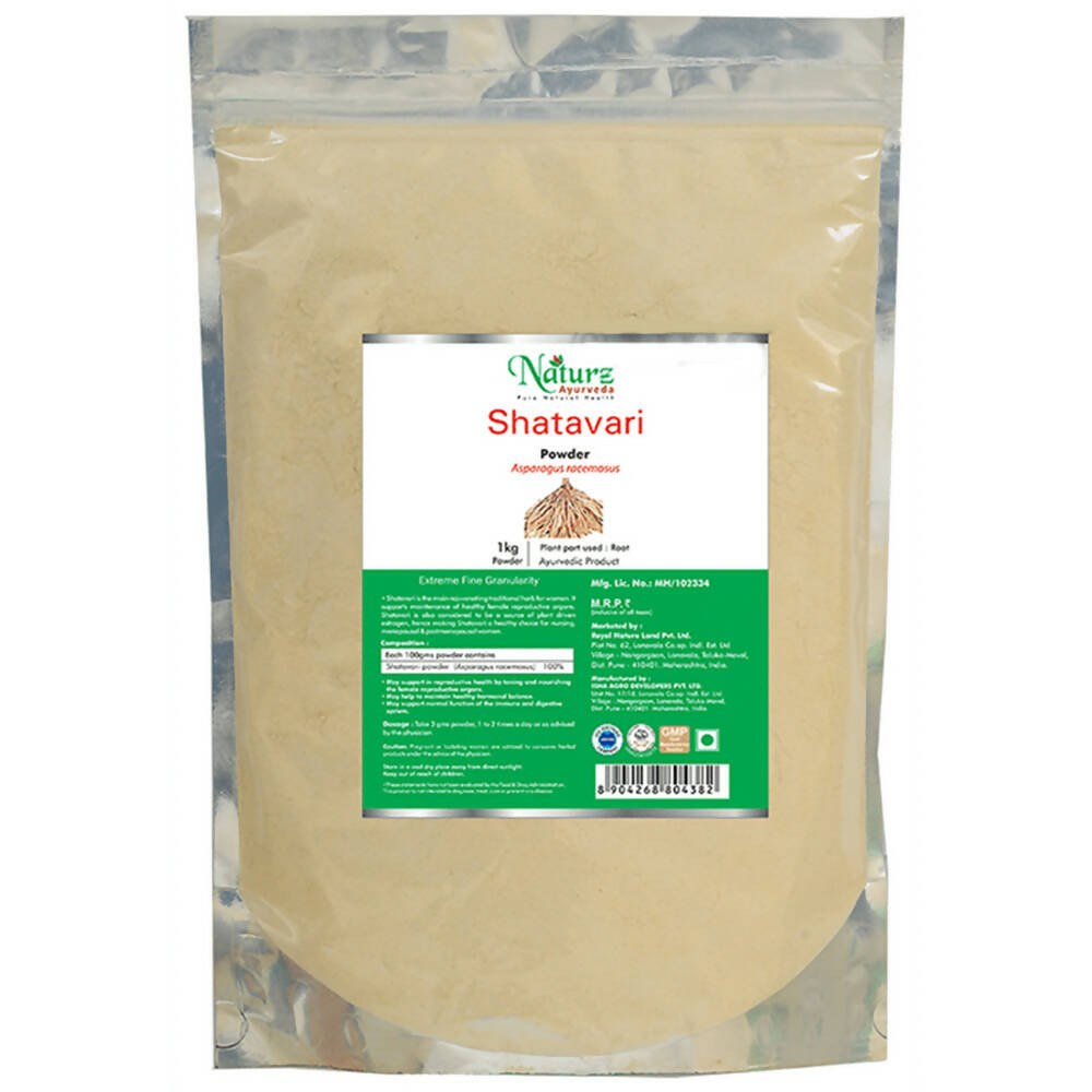 Naturz Ayurveda Shatavari Powder - Distacart