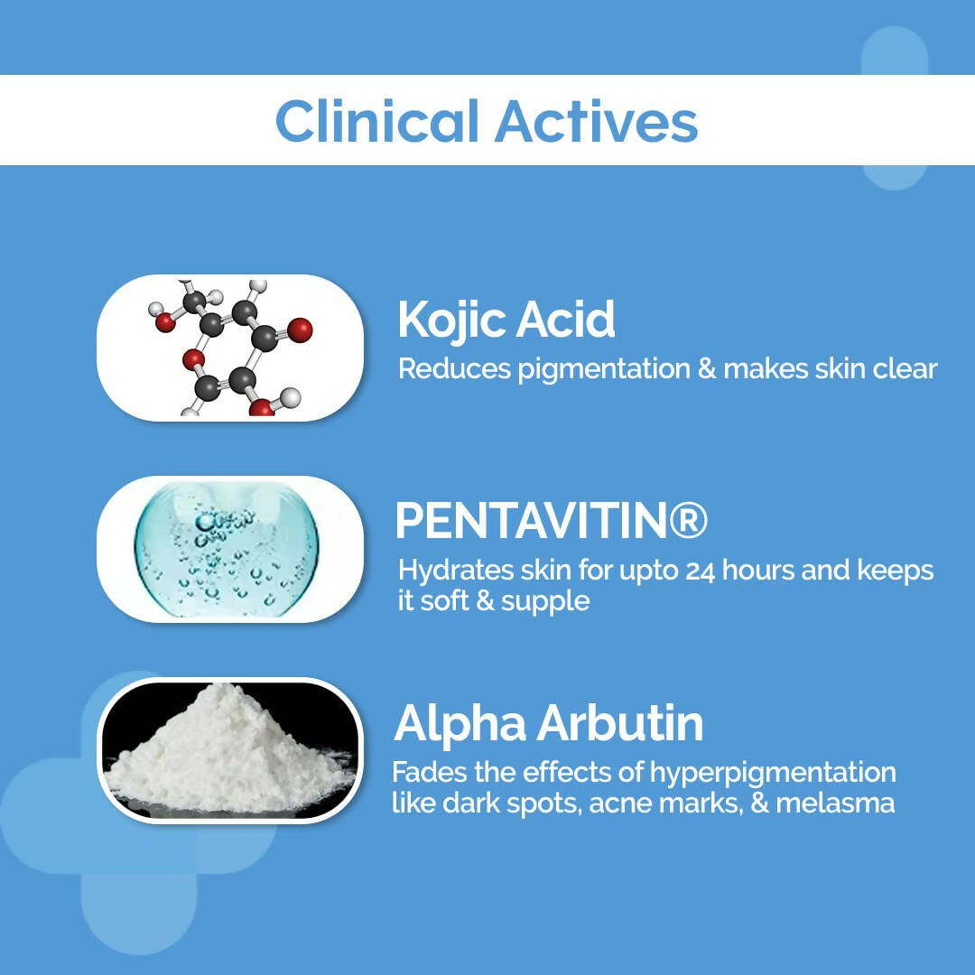 The Derma Co 1% Kojic Acid Daily Brightening Body Wash - Distacart