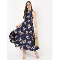 Thumbnail for Cheera Flowral Printed Flair With Drowsting Party Dress