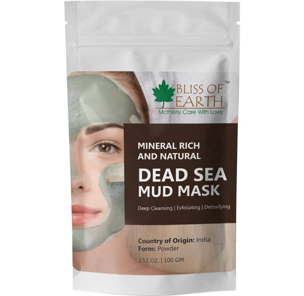 Bliss of Earth Mineral Rich And Natural Dead Sea Mud Mask - Distacart