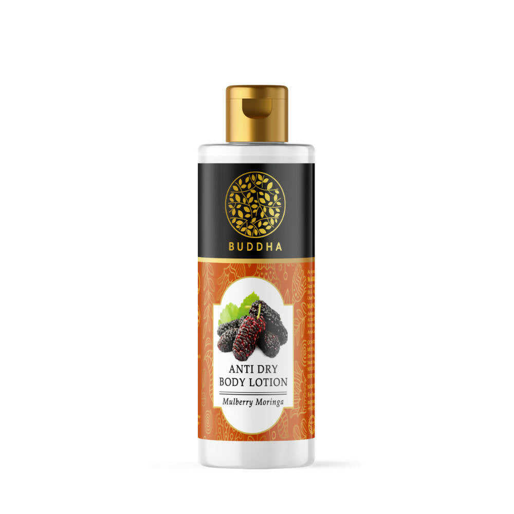Buddha Natural Anti Dry Body Lotion - Helps Restore Moisture Nourishes & Hydrates Skin - Distacart