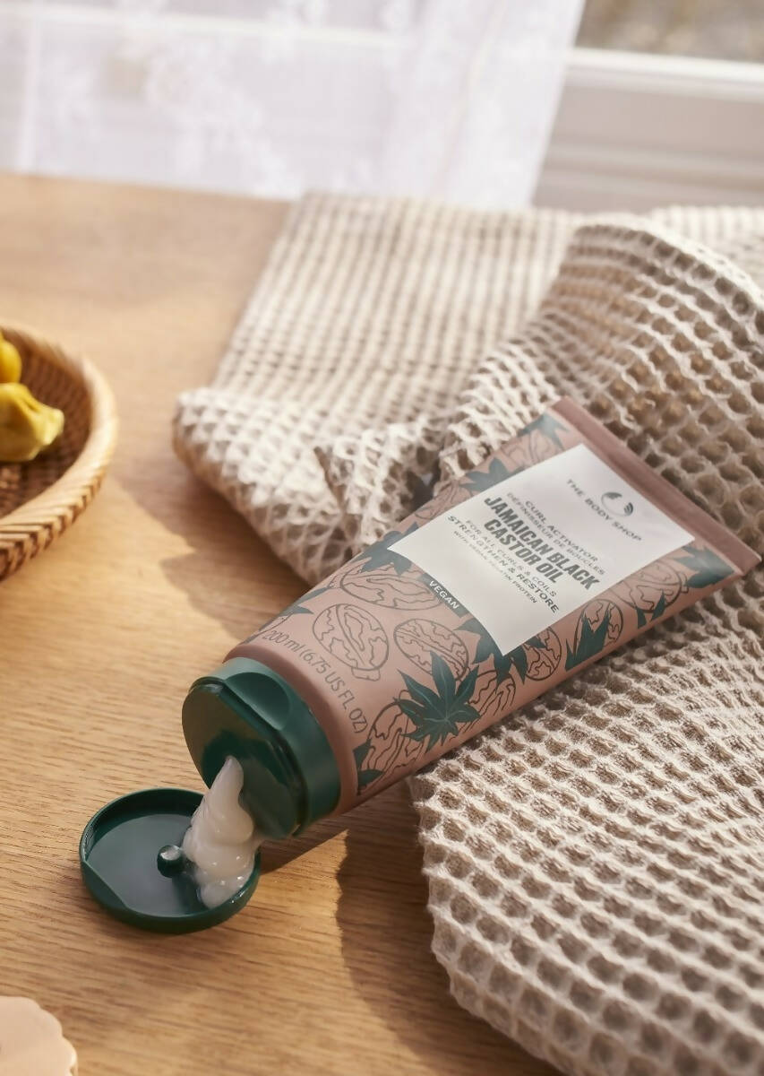 The Body Shop Jamaican Black Castor Oil Curl Activator - Distacart