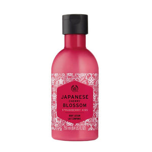 The Body Shop Japanese Cherry Blossom Strawberry Kiss Body Lotion 250 ml