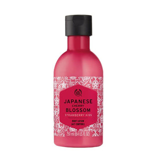 The Body Shop Japanese Cherry Blossom Strawberry Kiss Body Lotion 250 ml