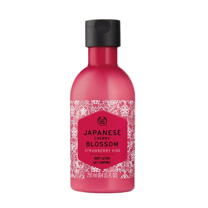 The Body Shop Japanese Cherry Blossom Strawberry Kiss Body Lotion 250 ml