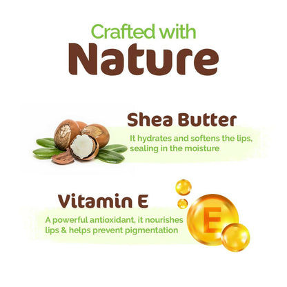 Mamaearth Vitamin E and Shea Butter Natural Lip Balm - Distacart
