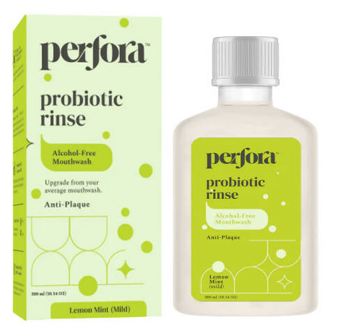 Perfora Lemon Mint Probiotic Rinse - Distacart