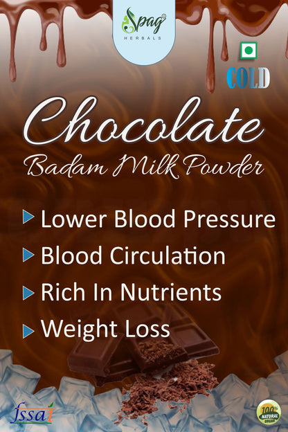 Spag Herbals Cold Instant Chocolate Badam Health Drink - Distacart