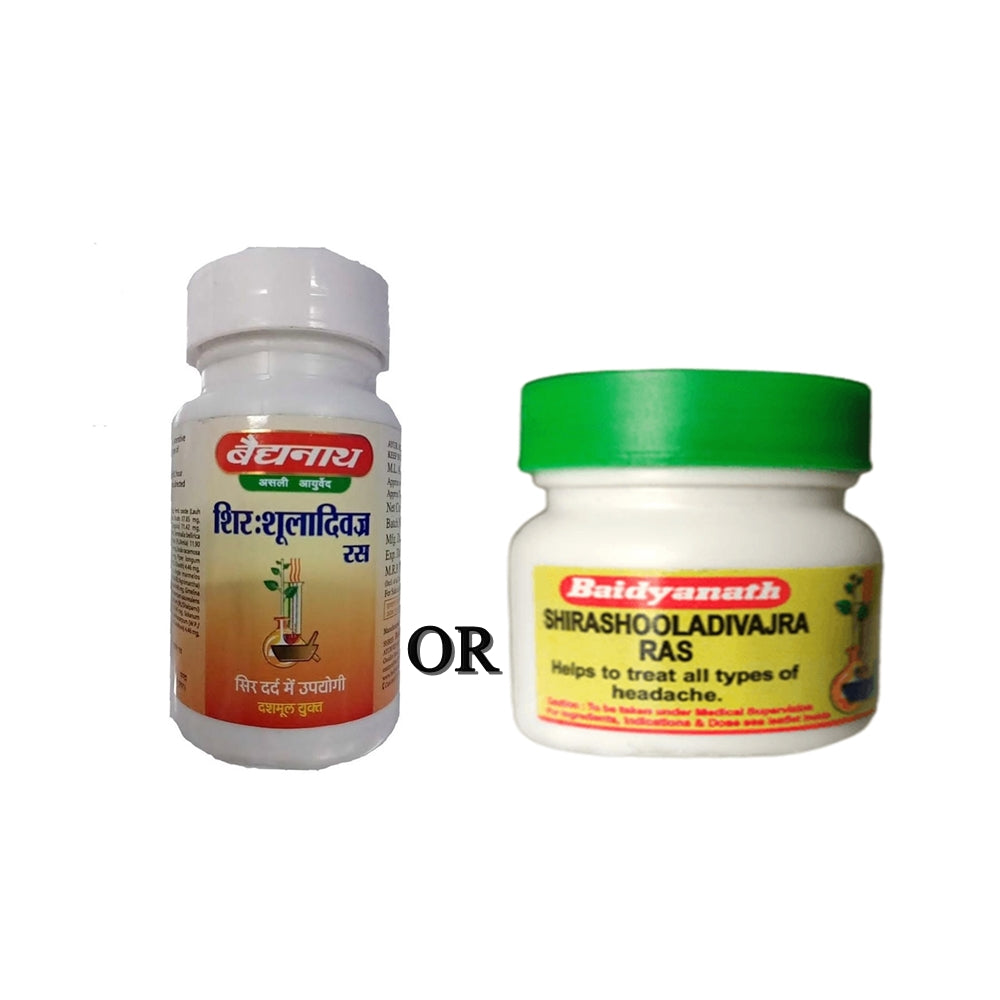 Baidyanath Shirashooladivajra Ras (40 Tabs):