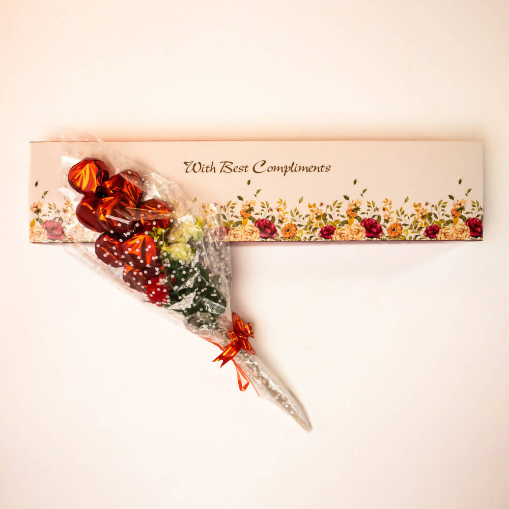 Dibha Women's Day Chocolate Bouquet Love For Her (Heart Shape) - Distacart