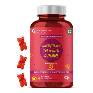 Carbamide Forte Multivitamin Gummies for Women for Hair, Skin & Nails - Distacart