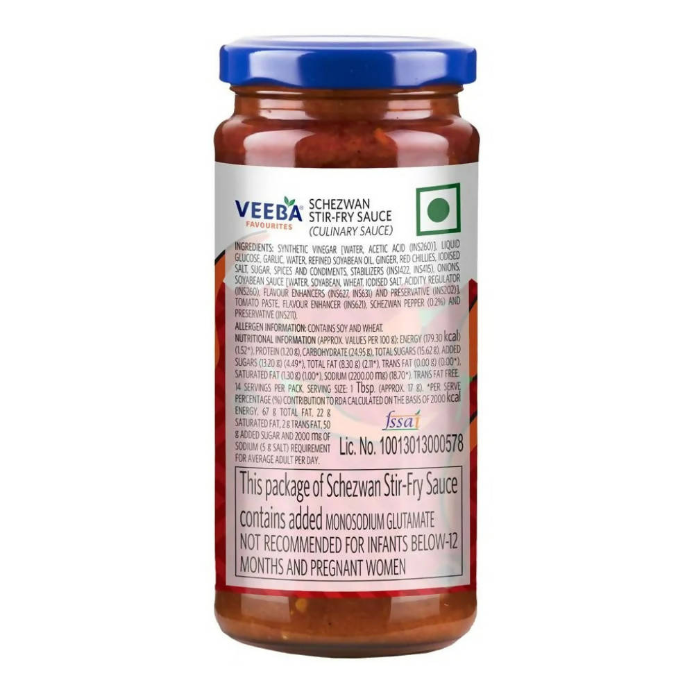 Veeba Schezwan Stir-fry Sauce