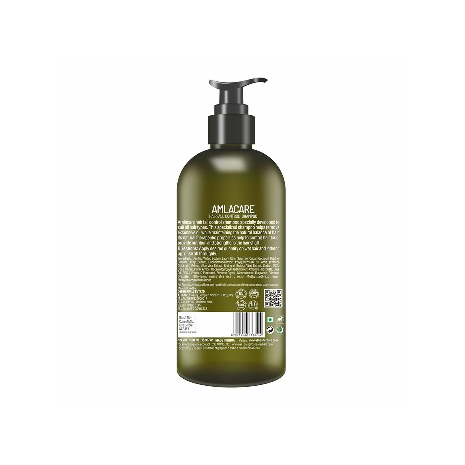 Oshea Herbals AmlaCare Hairfall Control Shampoo - Distacart