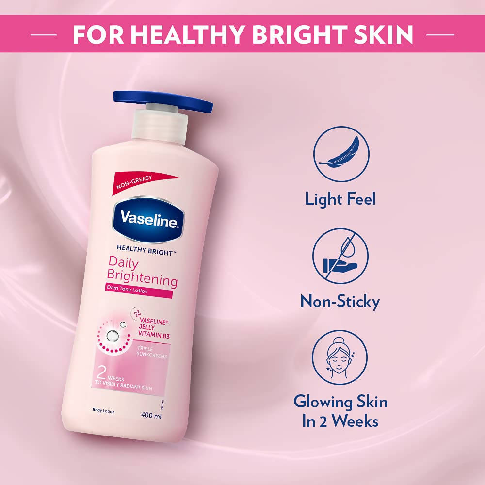 Buy Vaseline Healthy Bright Daily Body Lotion Online at Best Price |