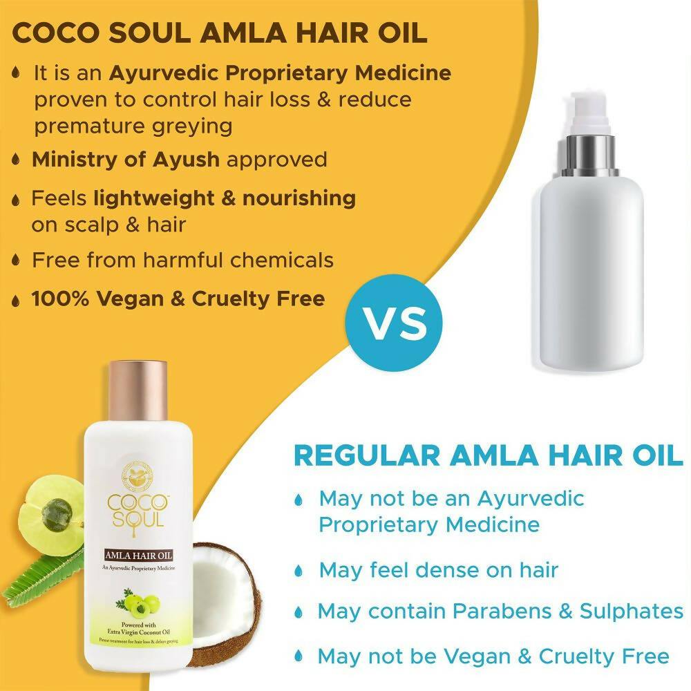 Coco Soul Amla Hair Oil - Distacart