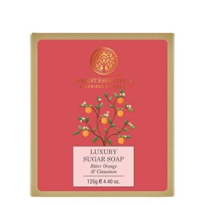 Forest Essentials Luxury Sugar Soap Bitter Orange & Cinnamon - Distacart