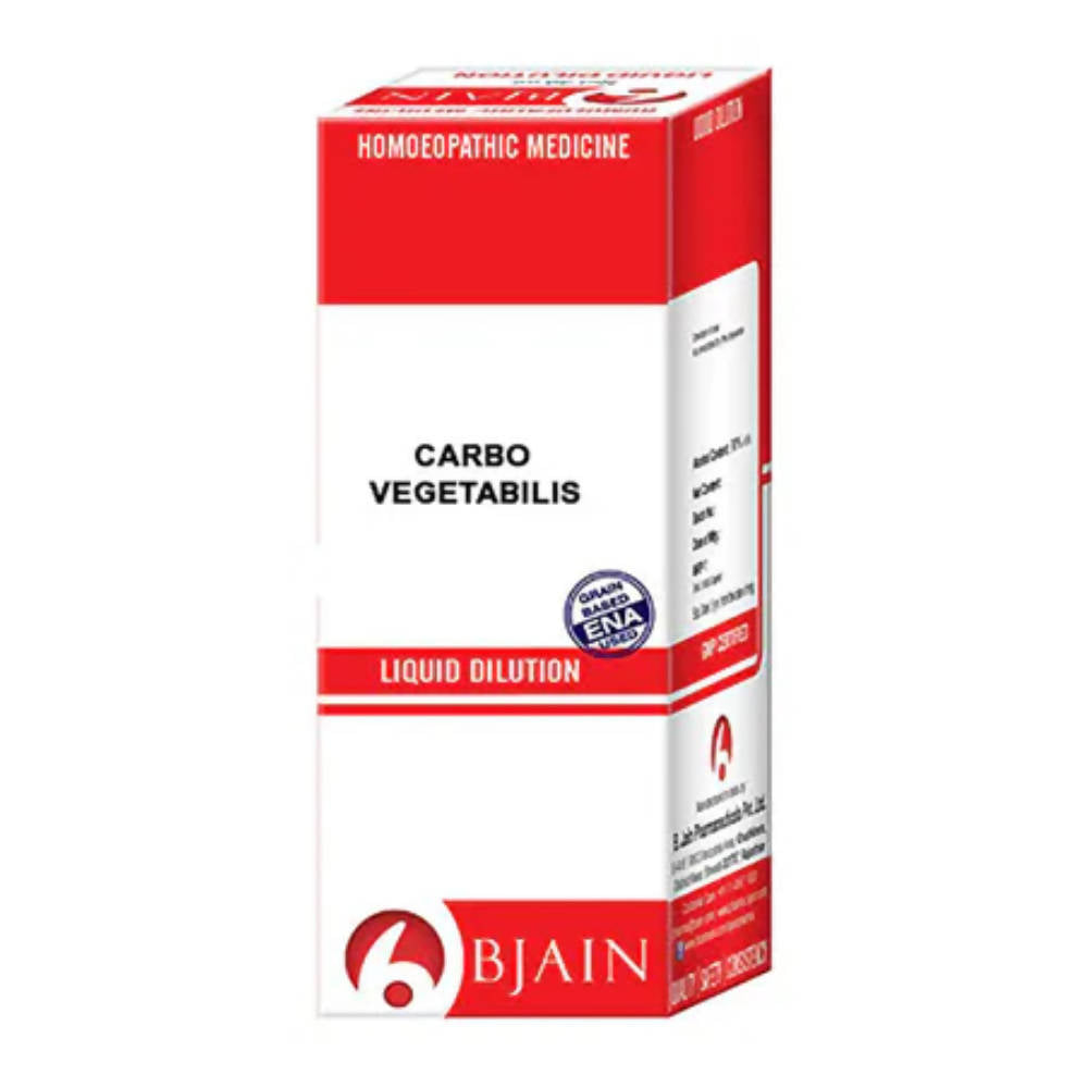 Bjain Homeopathy Carbo Vegetabilis Dilution - Distacart