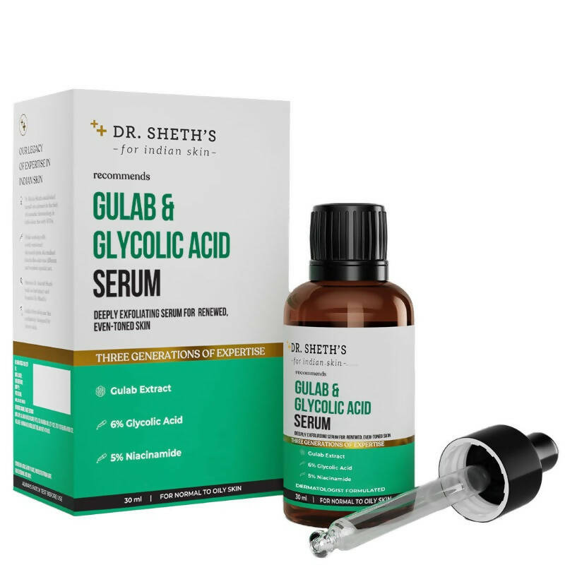 Dr. Sheth's Gulab & Glycolic Acid Serum - Distacart