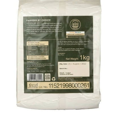 Two Brothers Organic Farms Rice Flour-Semi Polished - Distacart